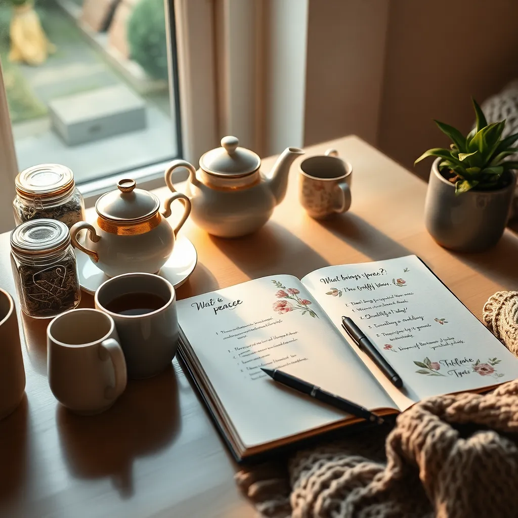 Savoring a Mindful Tea Ceremony