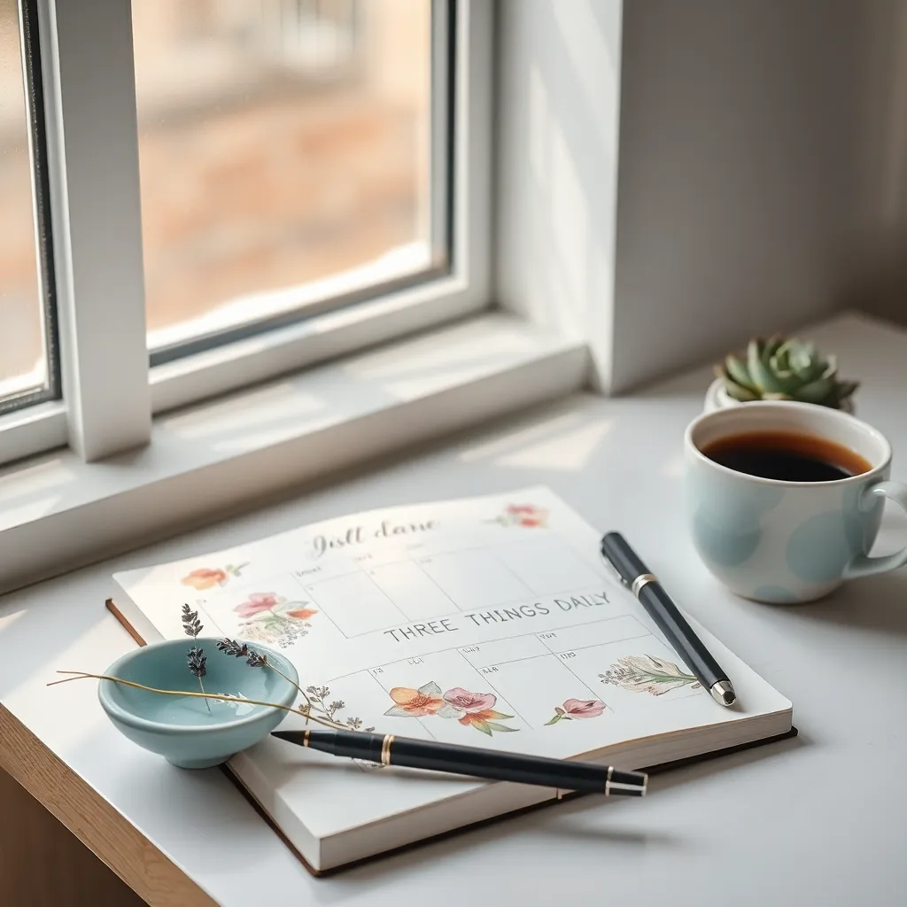 List Three Things Daily