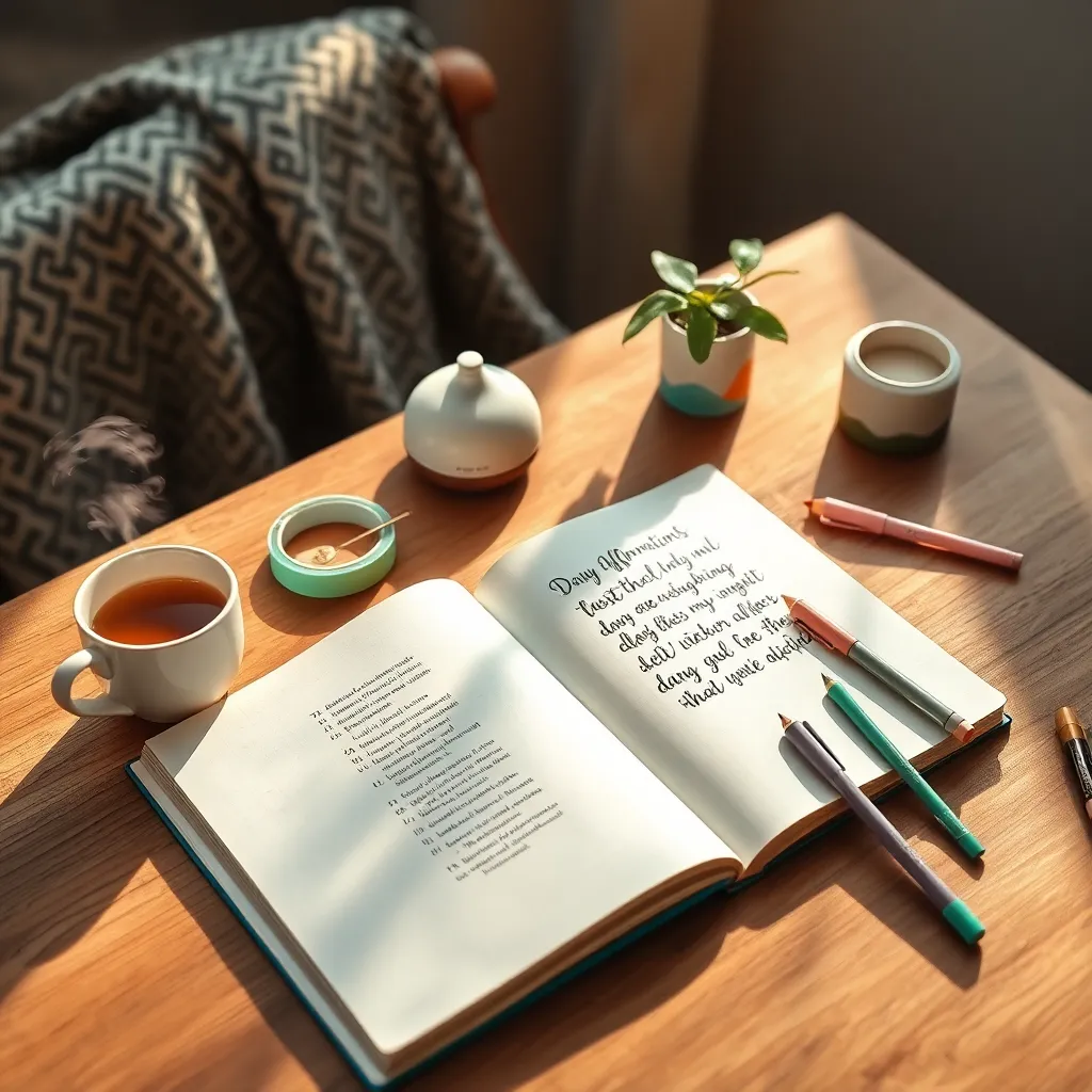 Incorporate Inspiring Affirmations Daily