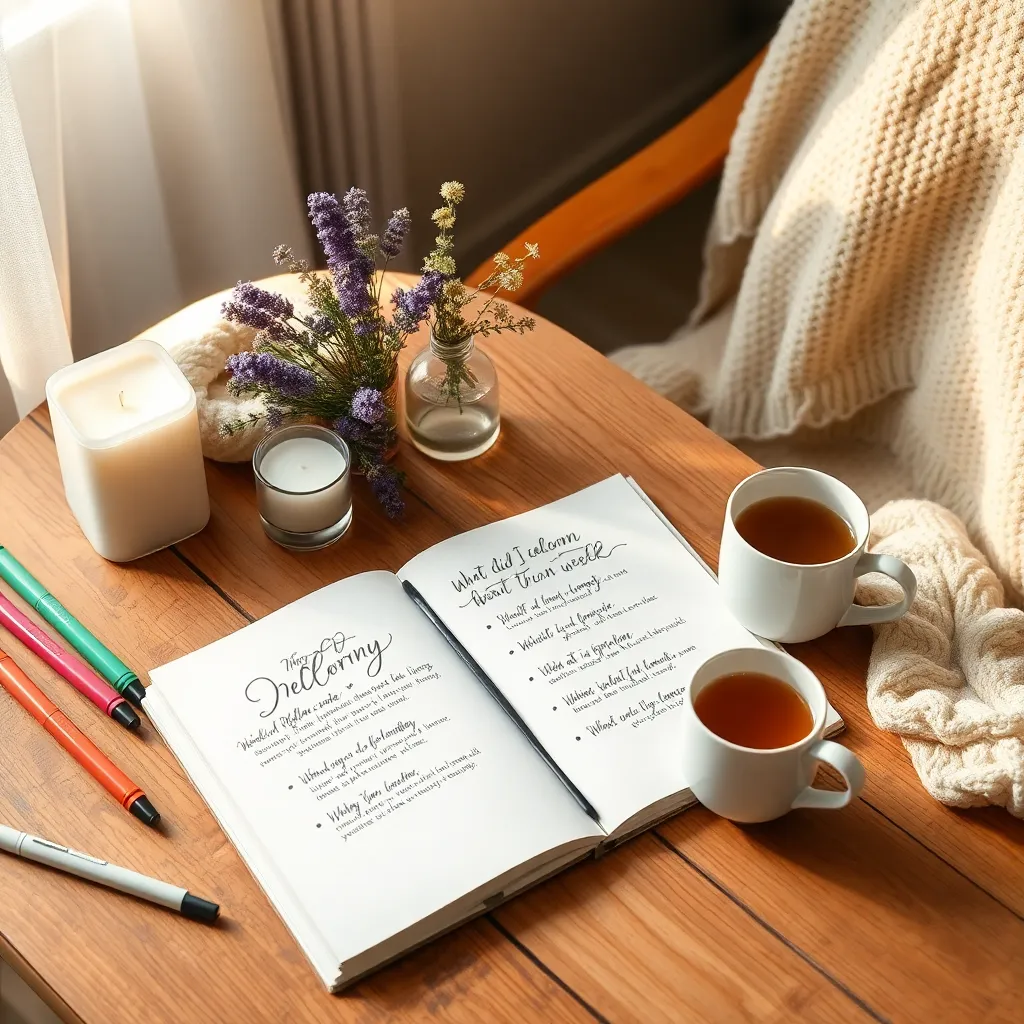 Schedule Weekly Reflection Sessions