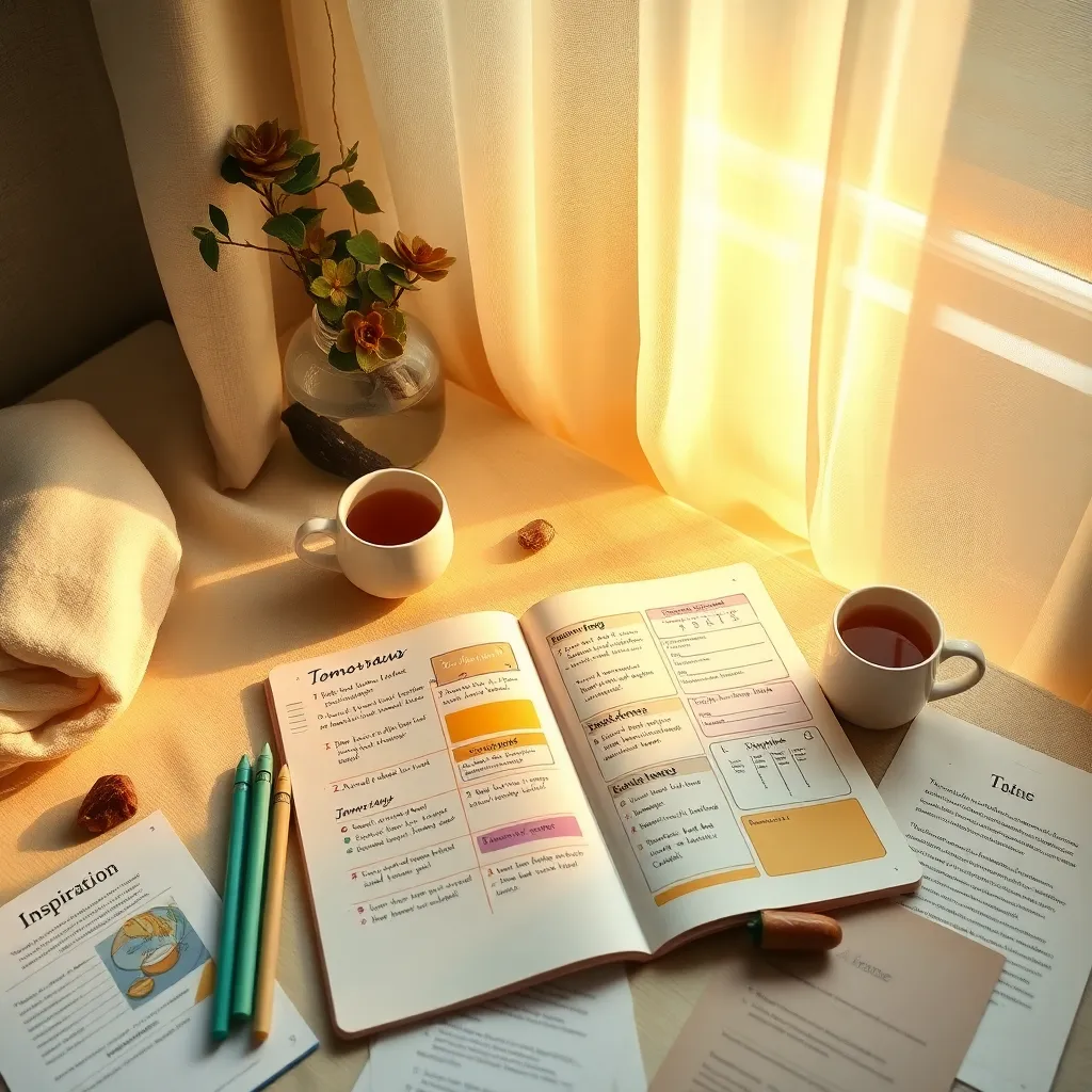 Plan Tomorrow's Goals Tonight