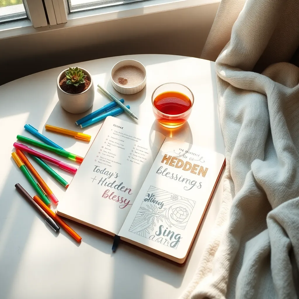 Journaling to Recognize Hidden Blessings