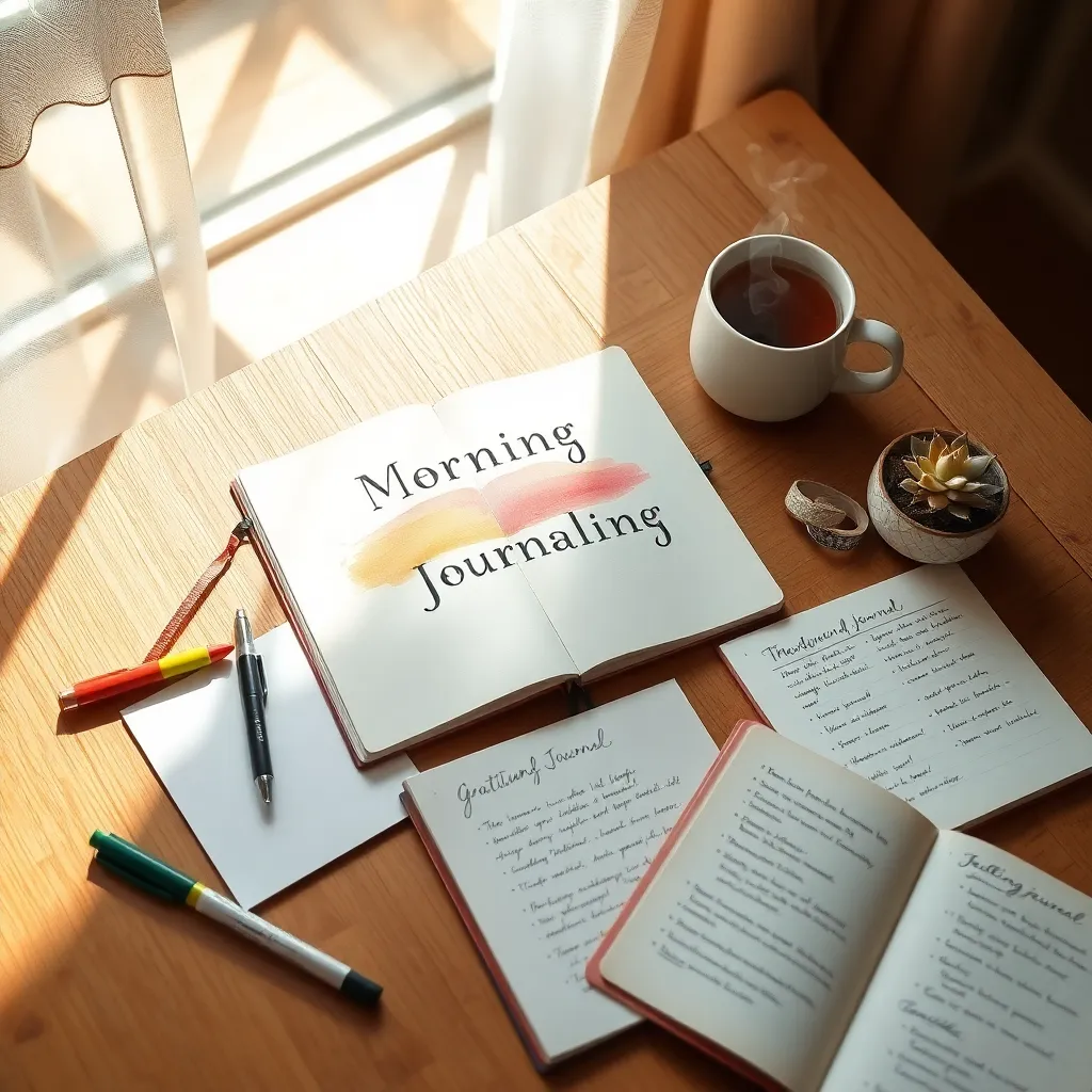 Allocate Morning Journaling Sessions