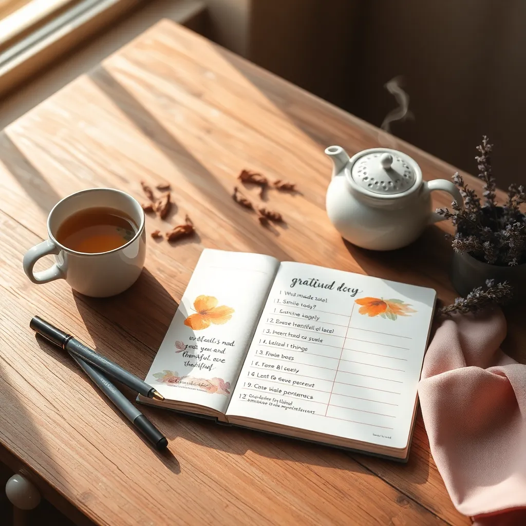 Starting a Daily Gratitude Journal