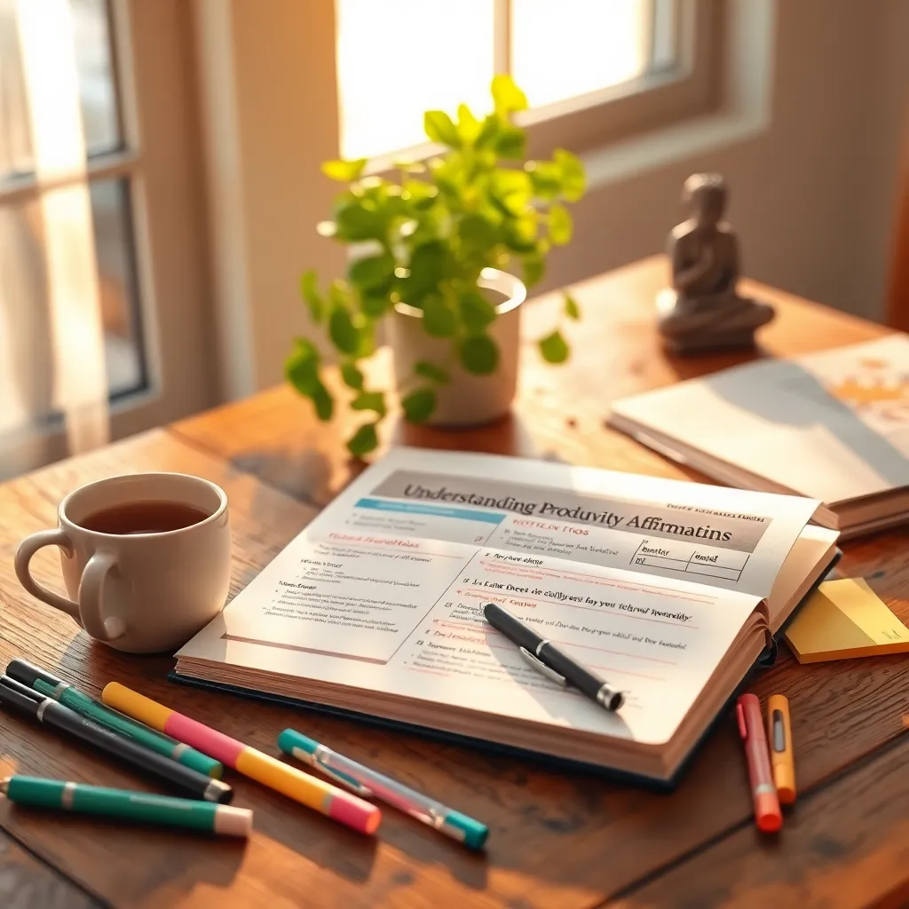 Understanding Productivity Affirmations