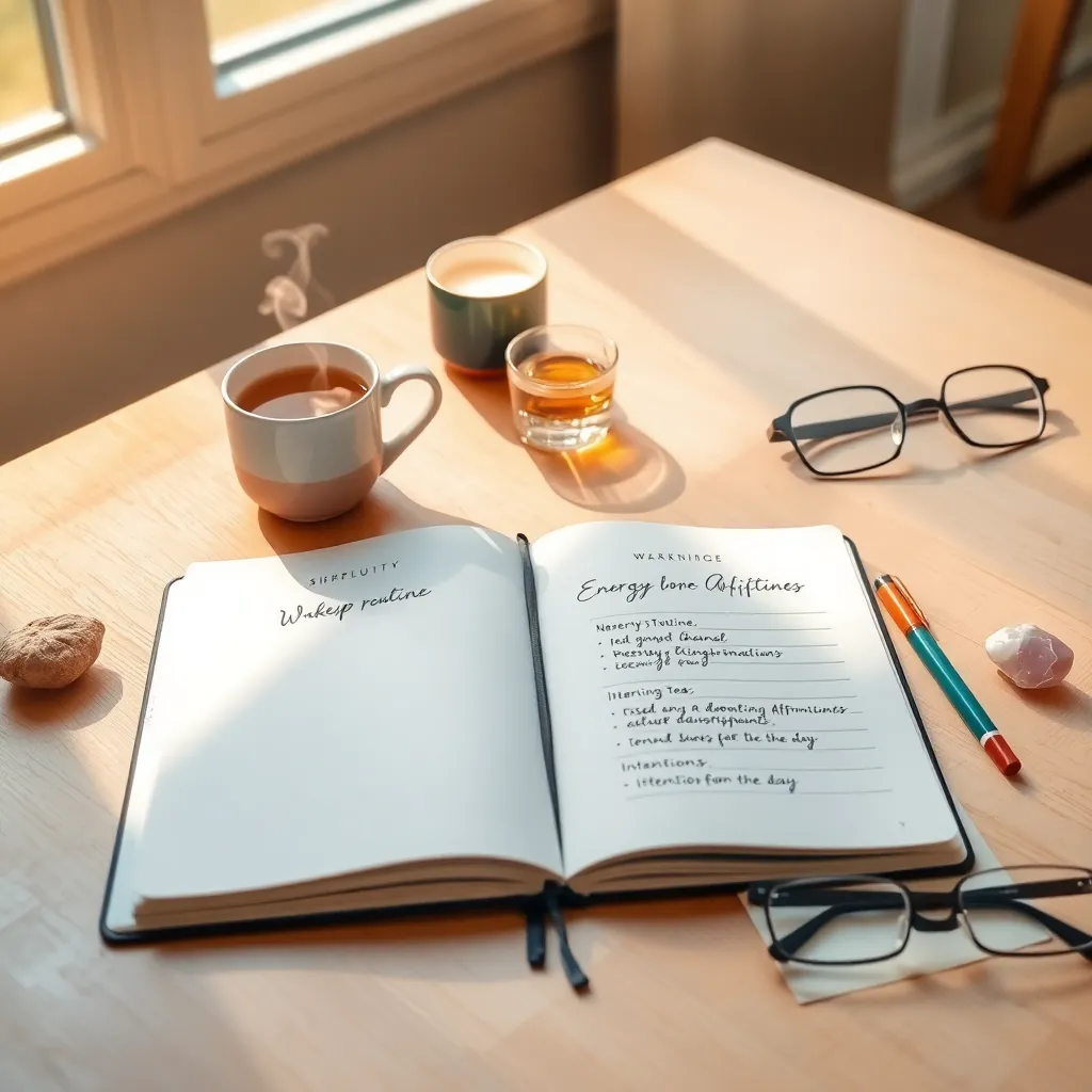 Crafting an Energizing Wakeup Routine
