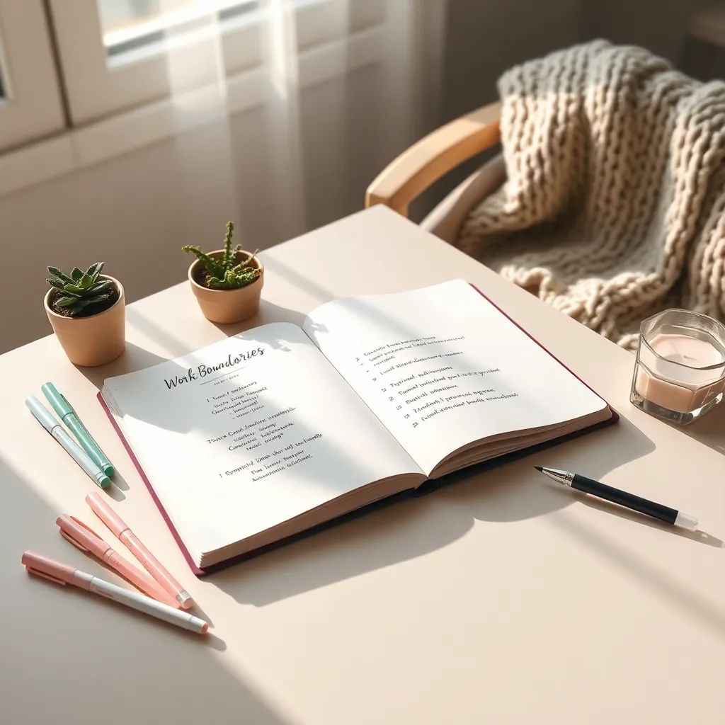 Setting Clear Work Boundaries