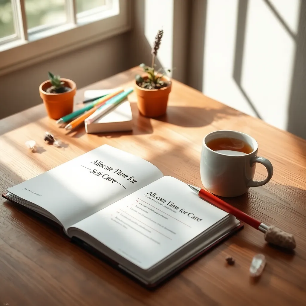 Allocate Time for Self-Care