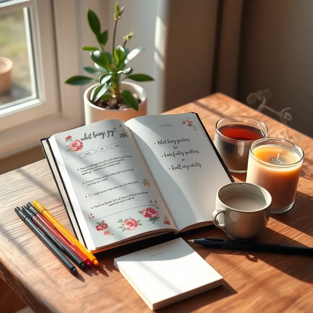 Select Personalized Self-Care Journals