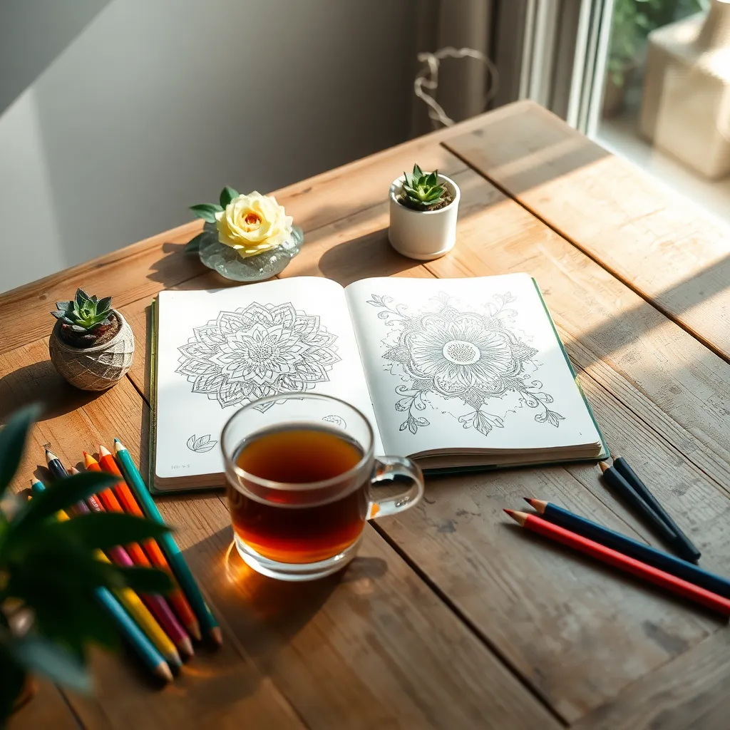 Present a Mindful Coloring Book