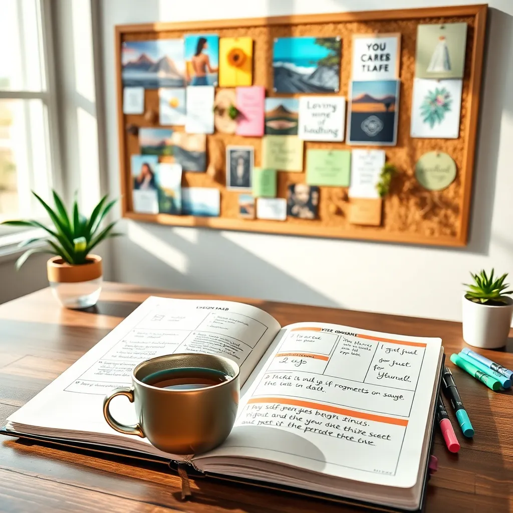 Place Vision Board Prominently