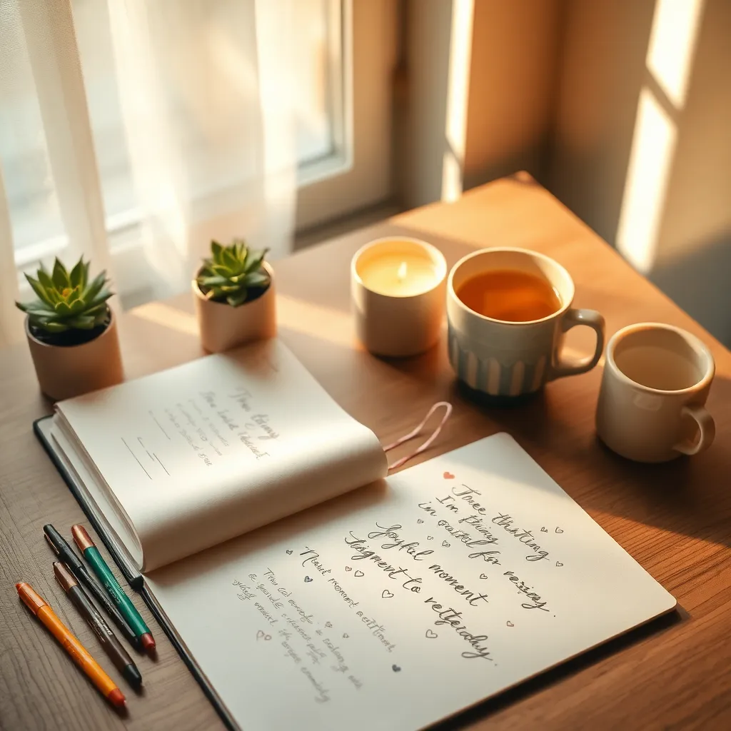 Starting a Gratitude Journaling Routine