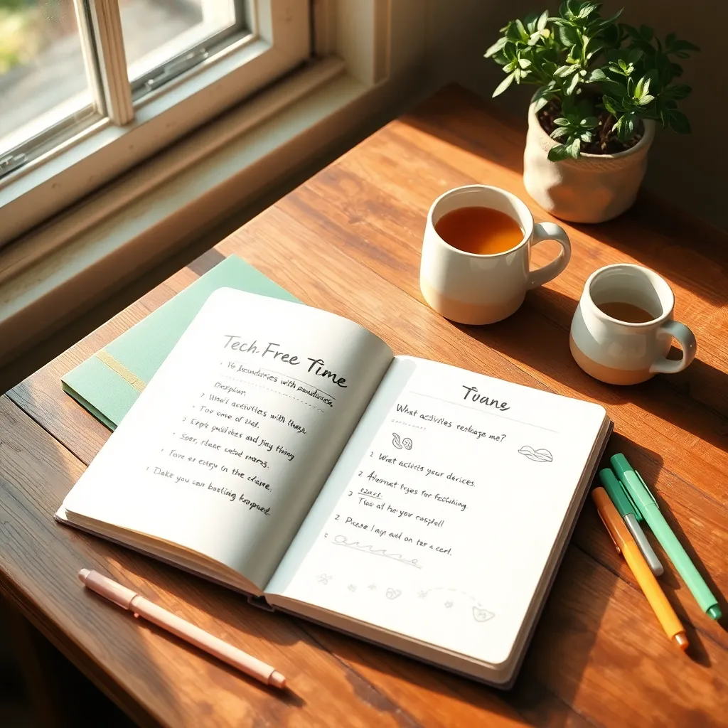 Setting Boundaries for Tech-Free Time