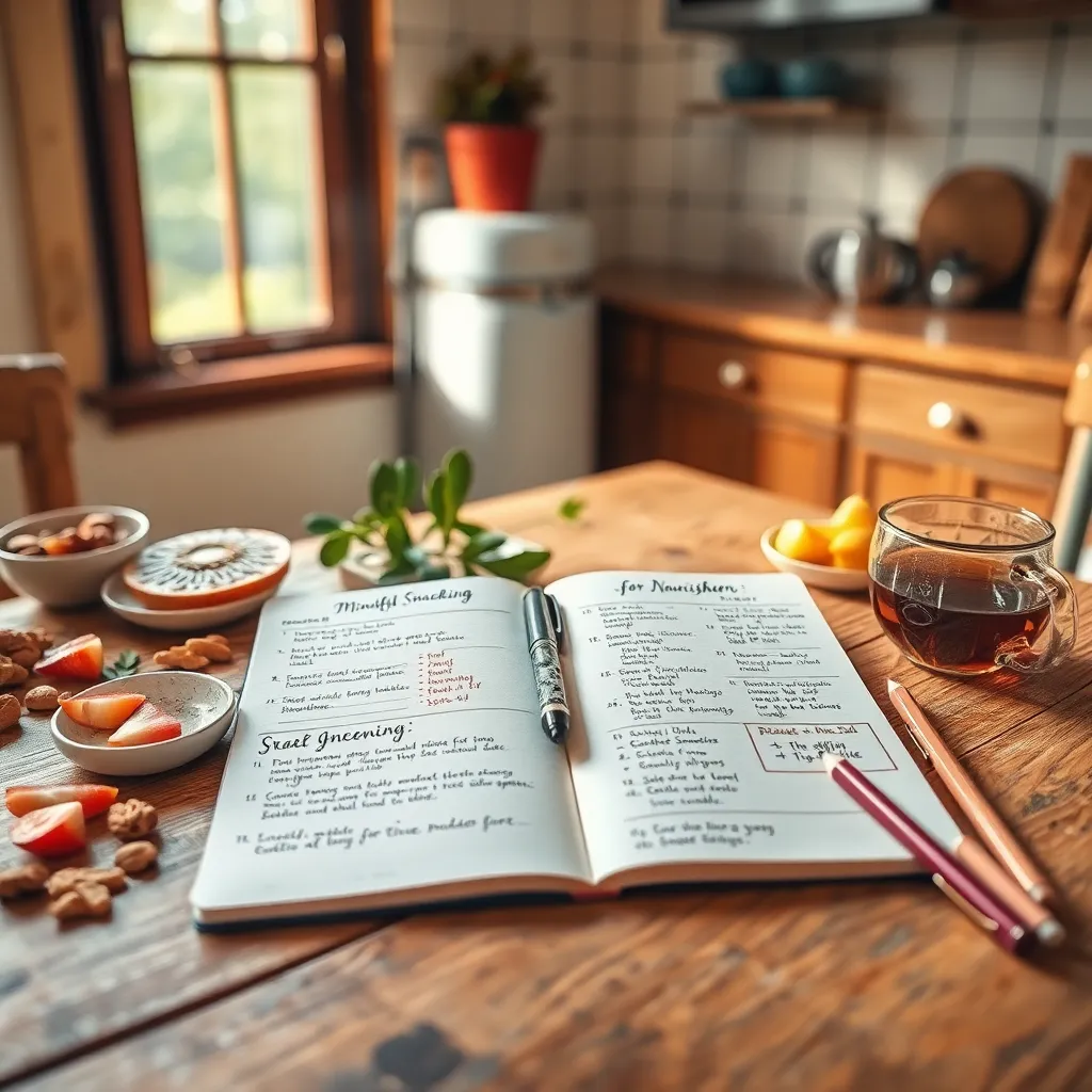 Mindful Snacking for Nourishment