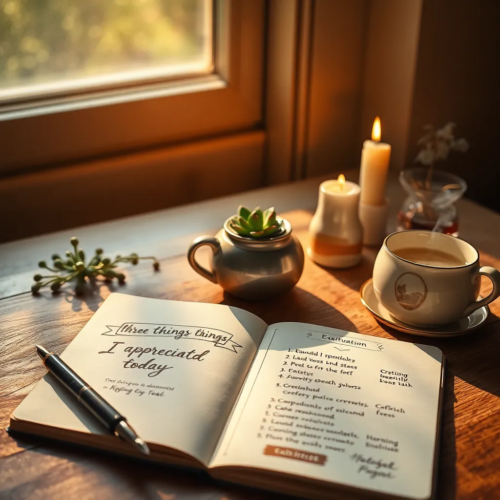 Incorporate Gratitude into Routine
