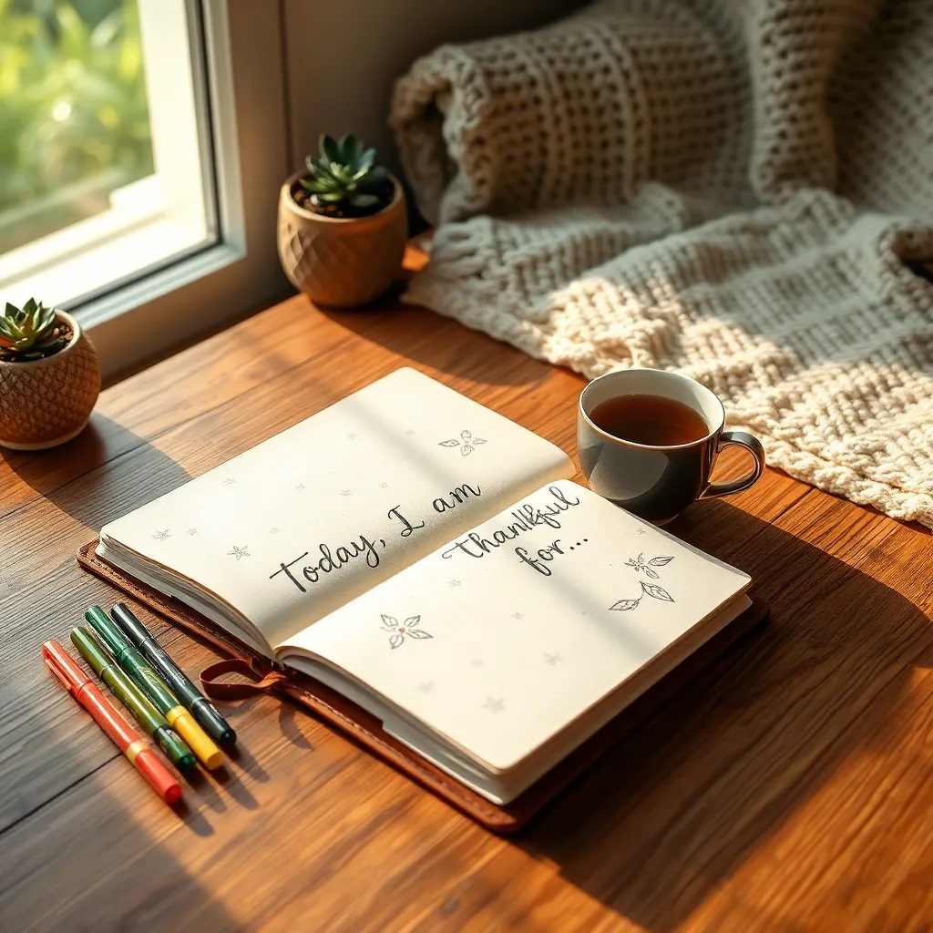 Write a Gratitude Journal Entry