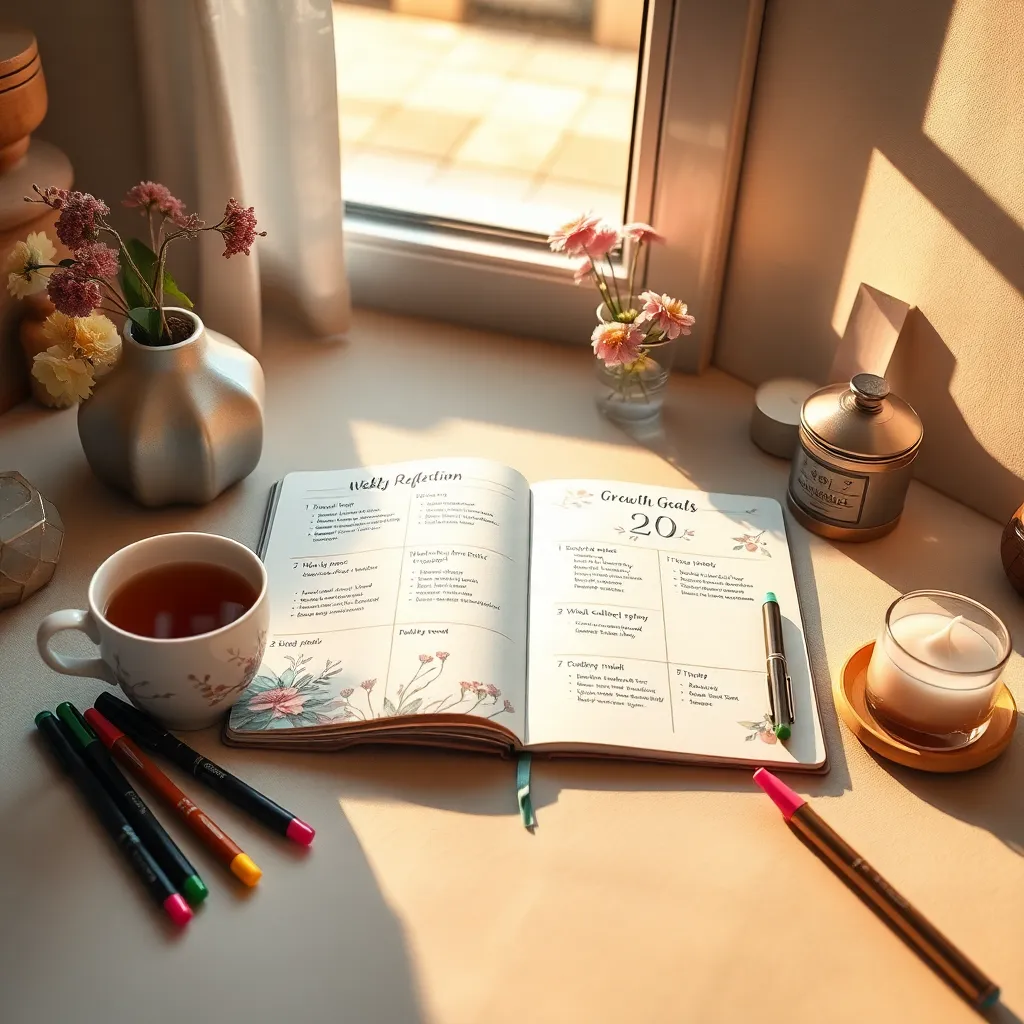 Weekly Reflection and Growth Pages