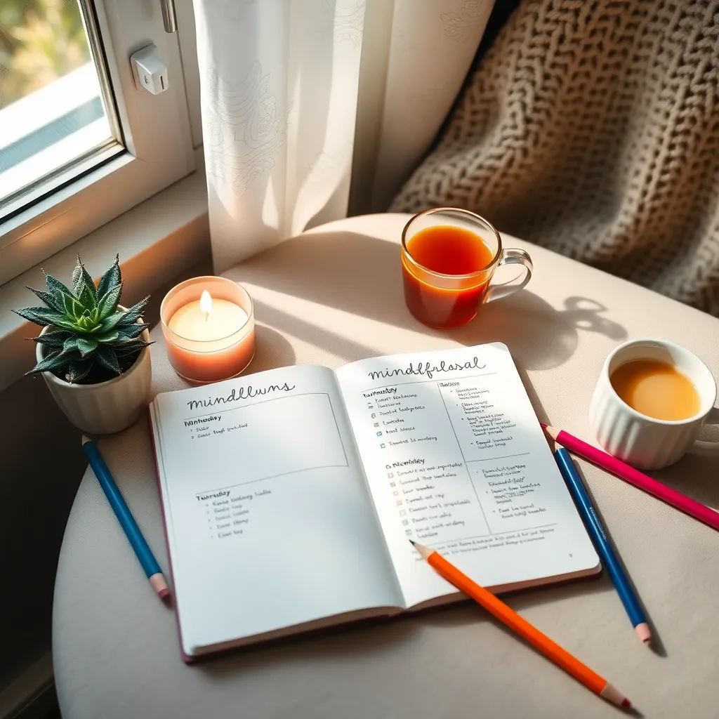 Set Weekly Mindfulness Goals