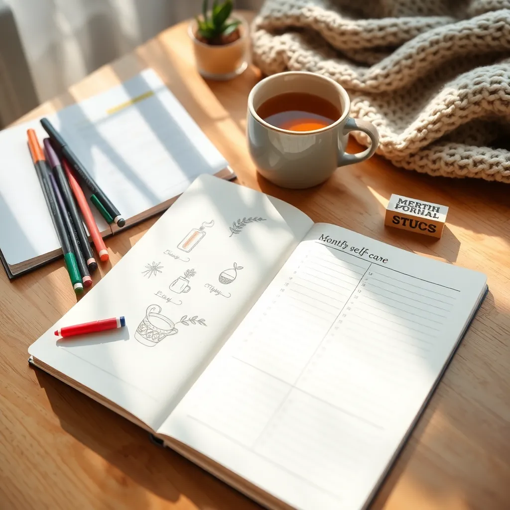 Schedule Monthly Self-Care Activities