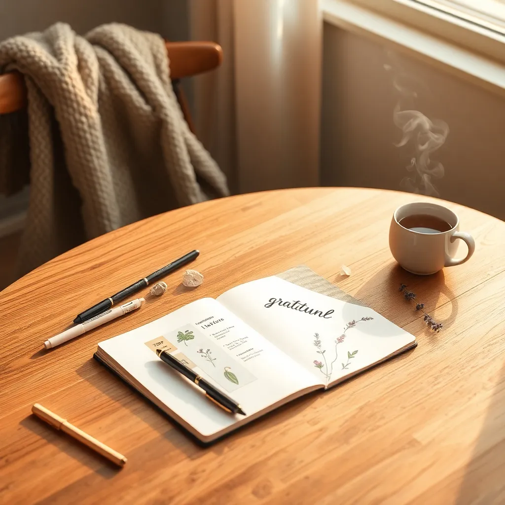 Begin with Daily Gratitude Entries