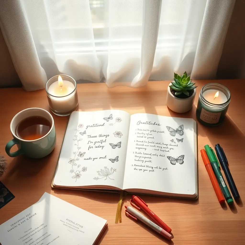 Incorporating Gratitude in Journaling