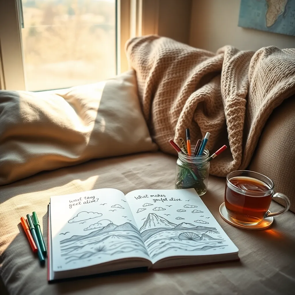Incorporate Mindful Drawing or Doodling
