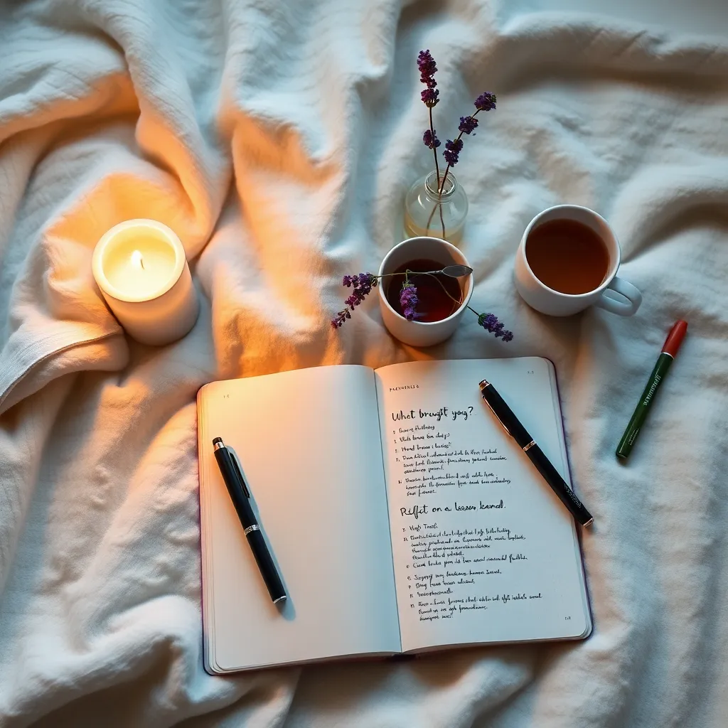 Crafting Your Calming Evening Ritual